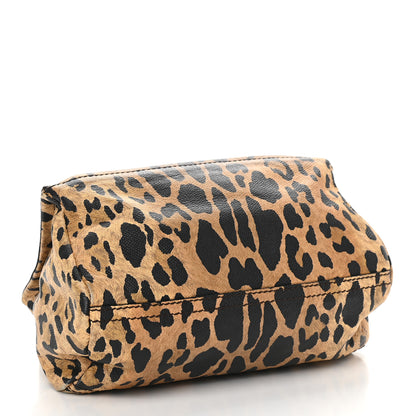 Givenchy Calfskin Leopard Print Mini Pandora Multicolor 4 of 9