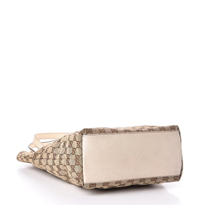 Gucci Monogram Charmy Tote Off White 4 of 10