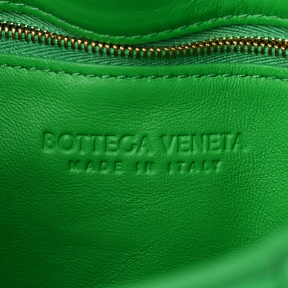 Bottega Veneta Lambskin Maxi Intreccio Padded Chain Cassette Crossbody Bag Grass 6 of 12
