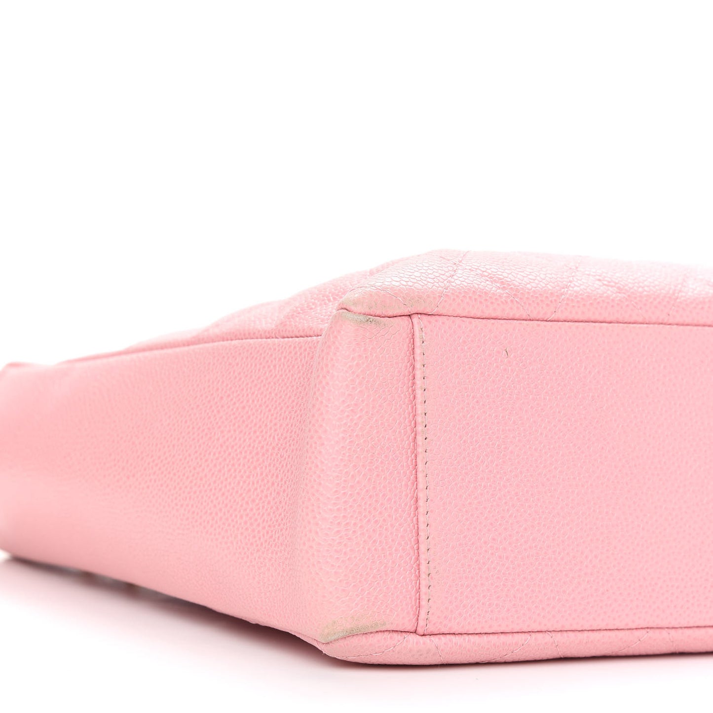 Caviar Quilted Petit Shopping Tote PST Pink