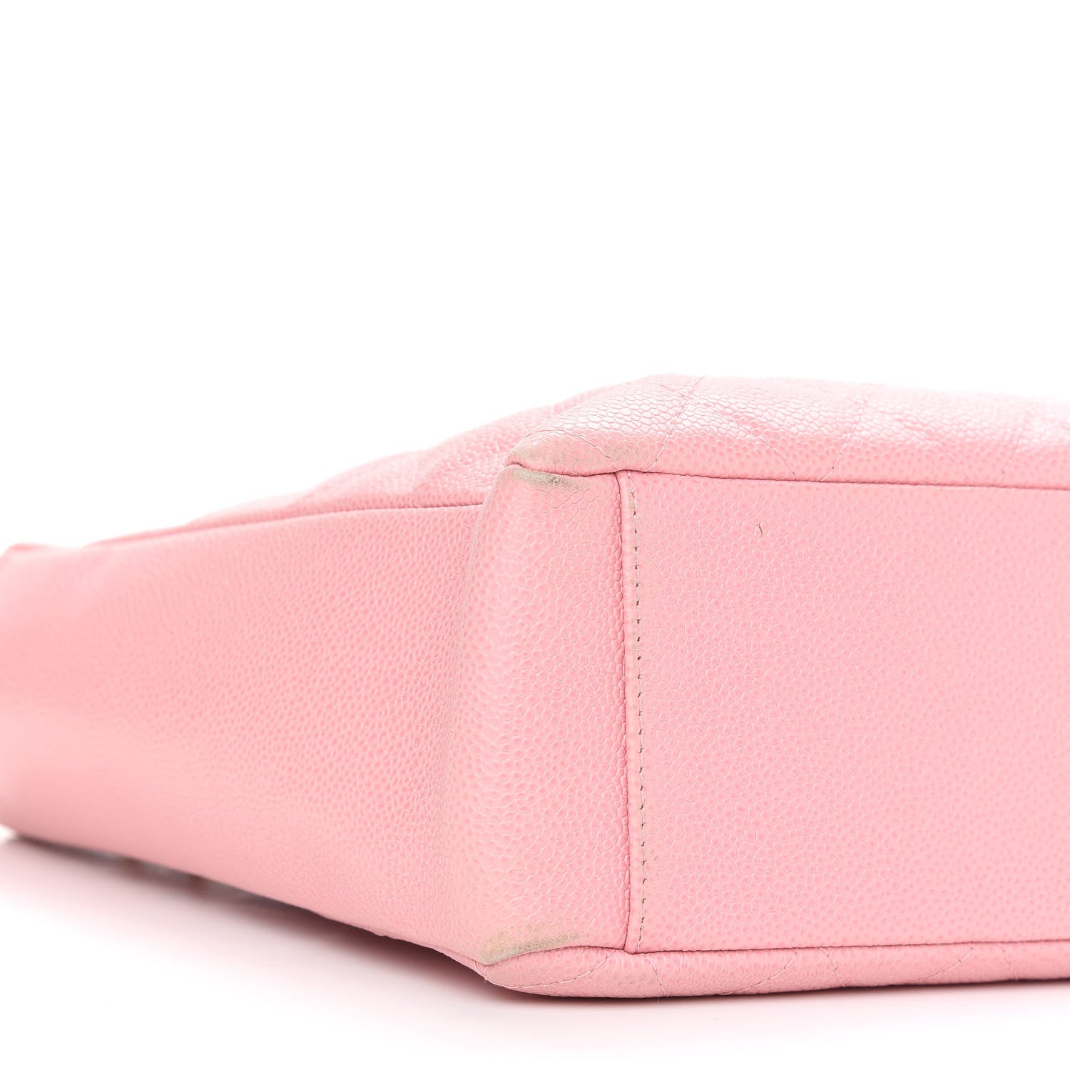 Chanel Caviar Quilted Petit Shopping Tote PST Pink 11 of 12