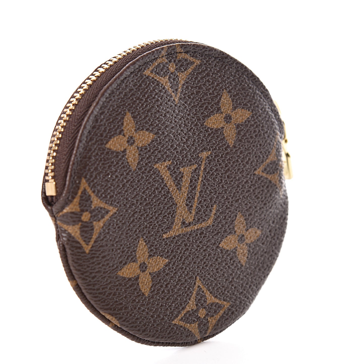 Monogram 2019 Christmas Animation Round Coin Purse Blue