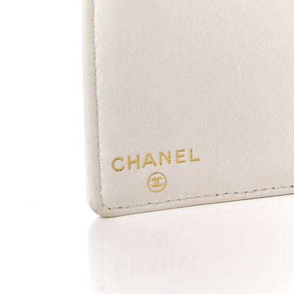 Chanel Caviar Timeless CC French Wallet White 6 of 11