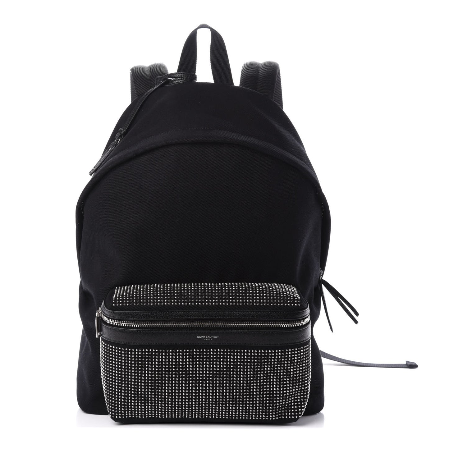 Canvas City Studded Backpack Black