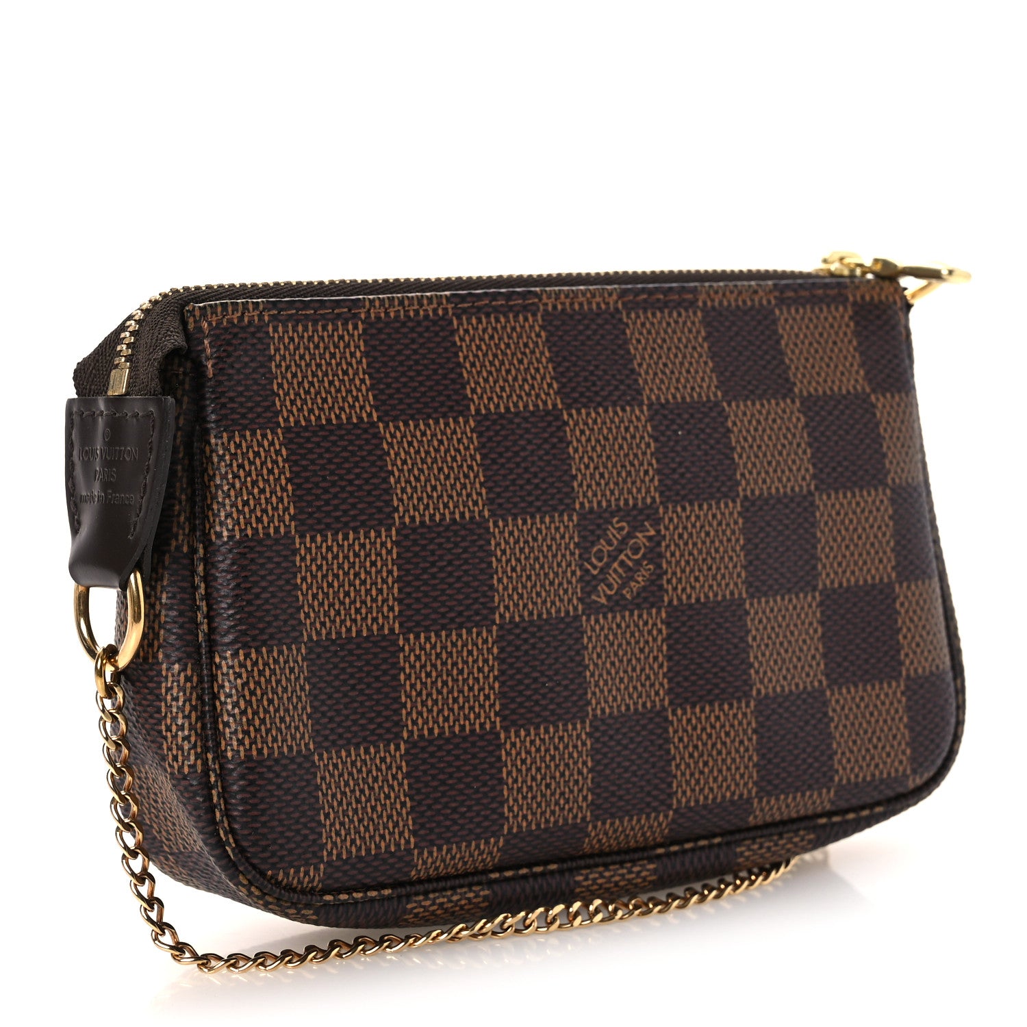 Louis Vuitton Damier Ebene Mini Pochette Accessories 3 of 10