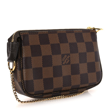 Louis Vuitton Damier Ebene Mini Pochette Accessories 3 of 10