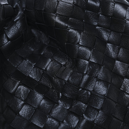Bottega Veneta Nappa Maxi Intreccio The Pouch Oversized Clutch Black 12 of 12