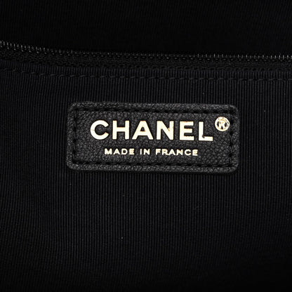 Chanel Caviar Quilted Small Shopping Tote Black 6 of 11