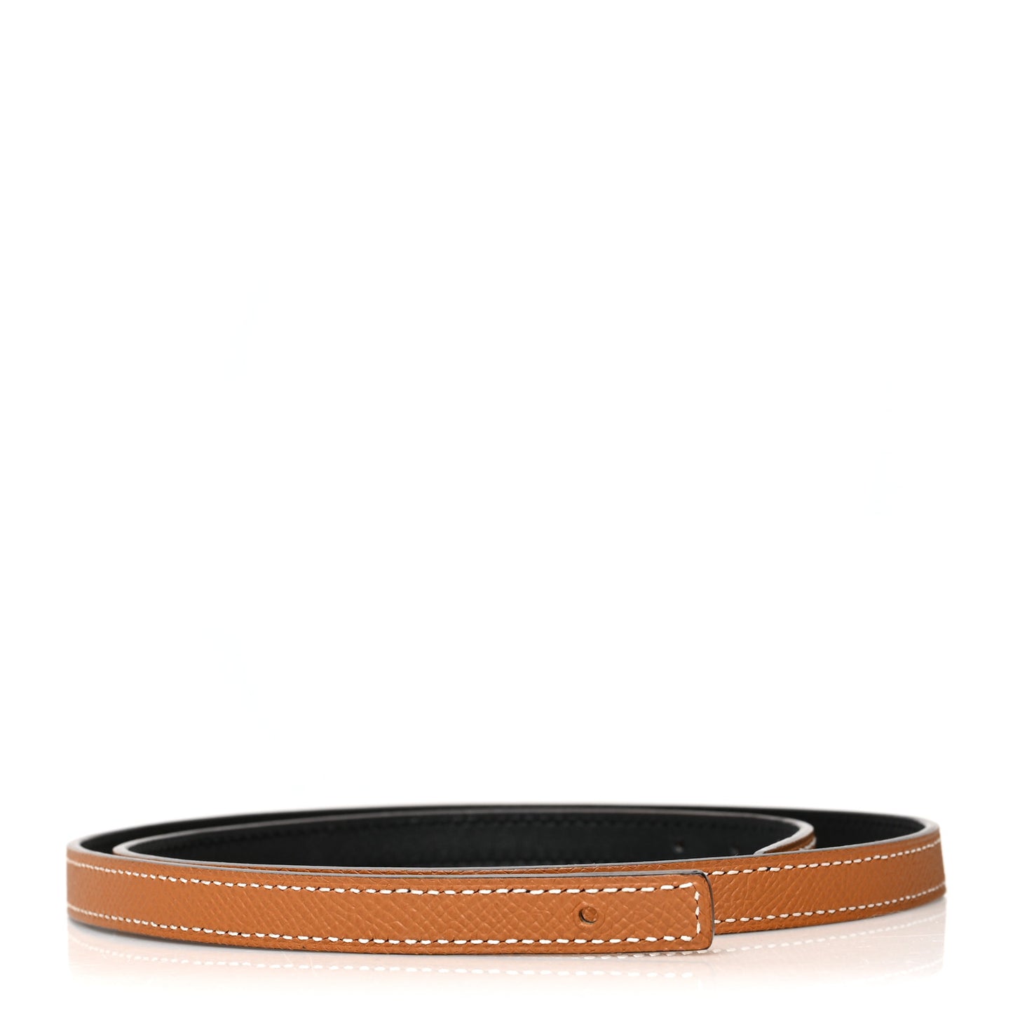 Epsom Swift 13mm Belt Strap 80 Gold Black