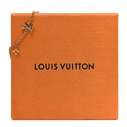Louis Vuitton Metal Crystal LV Iconic Bracelet Gold 6 of 6