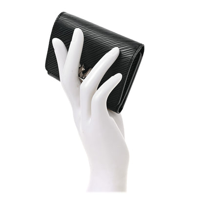 Louis Vuitton Epi Twist XS Wallet Black 2 of 6