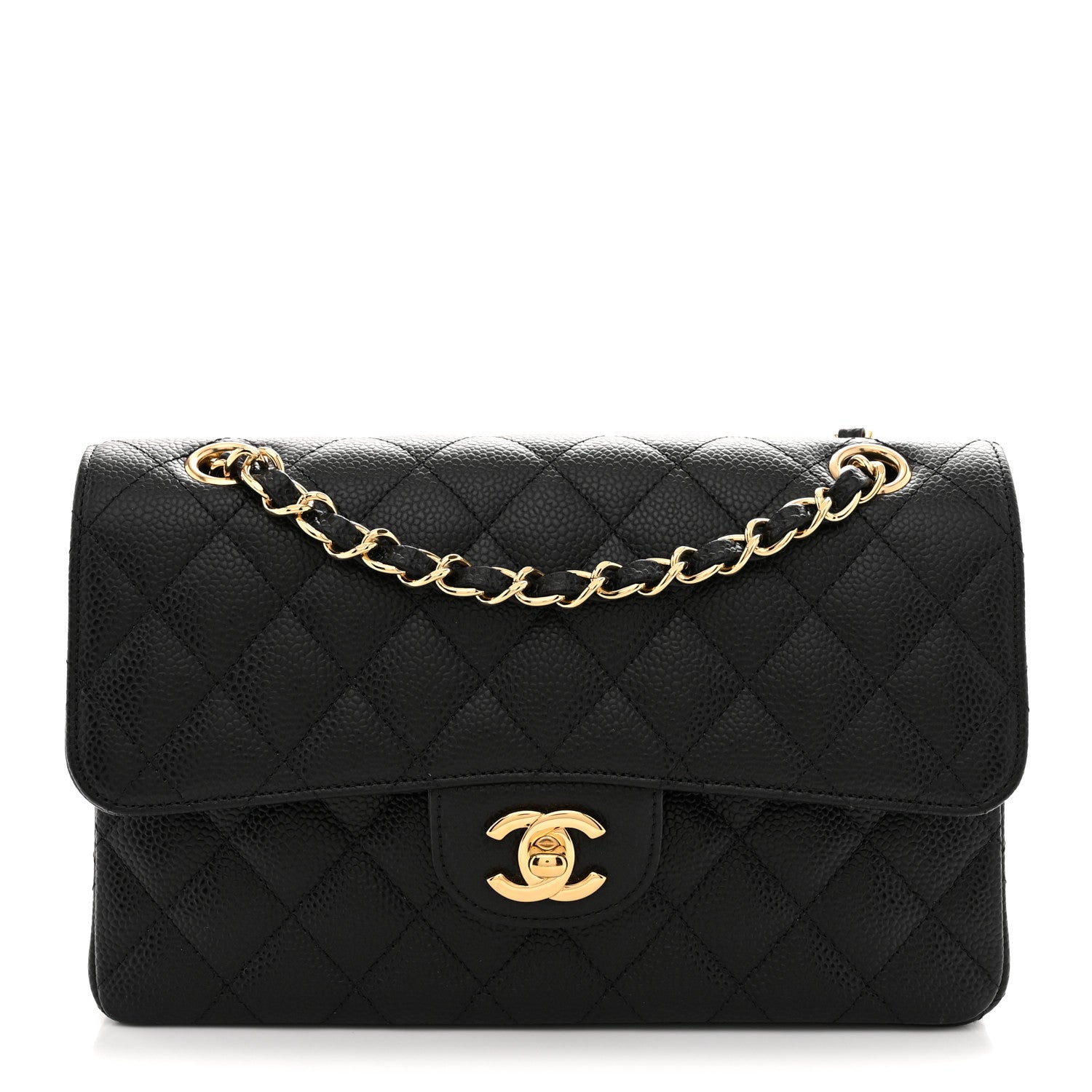 Chanel Caviar Quilted Small Double Flap Black 1 of 11