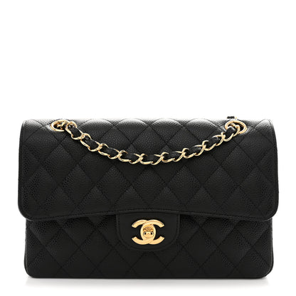 Chanel Caviar Quilted Small Double Flap Black 1 of 11