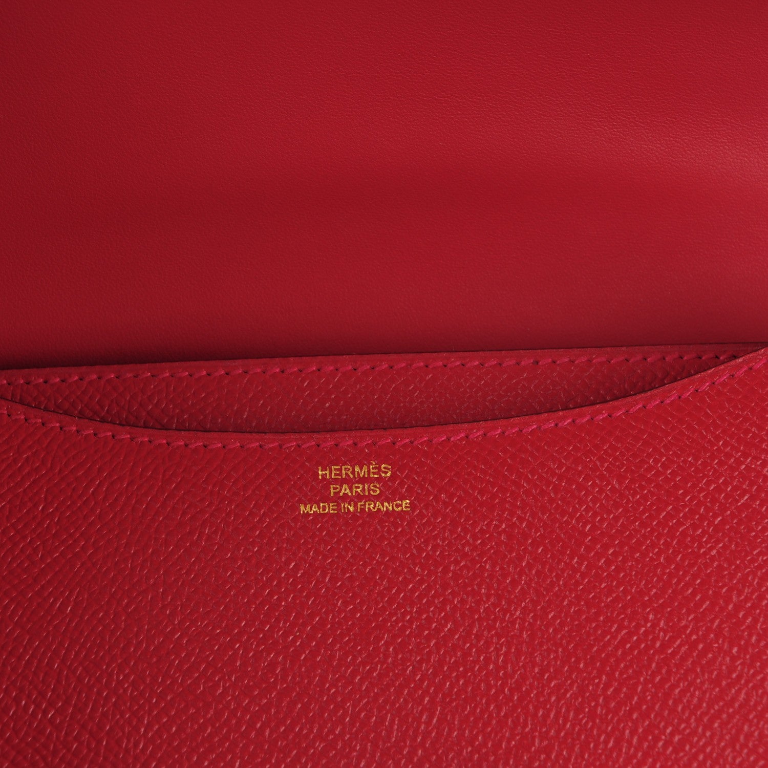 Hermes Epsom Constance 18 Rouge Casaque 6 of 9