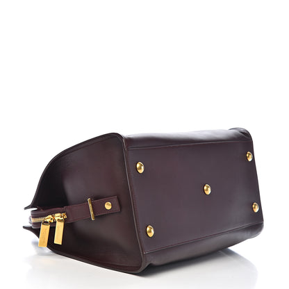 Saint Laurent Calfskin Medium Classic Y Cabas Bordeaux 3 of 12