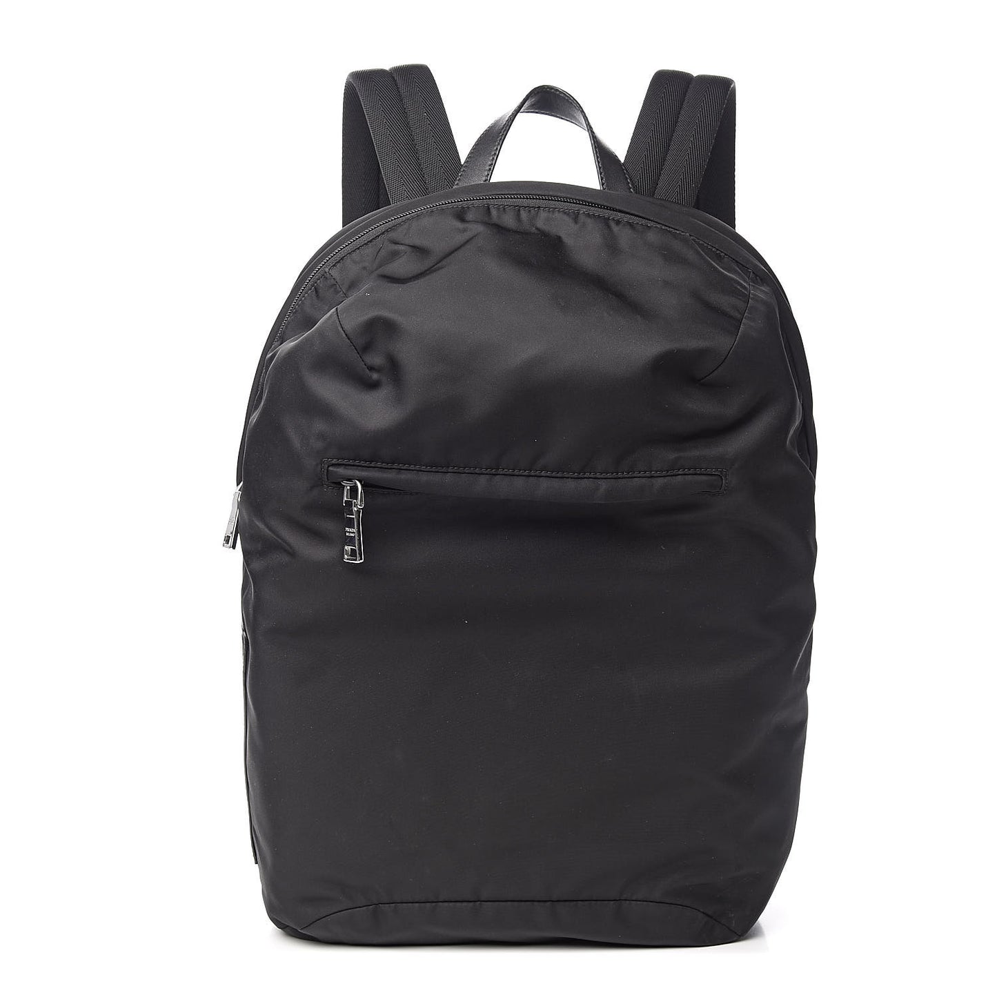 Tessuto Nylon Sport Day Backpack Black
