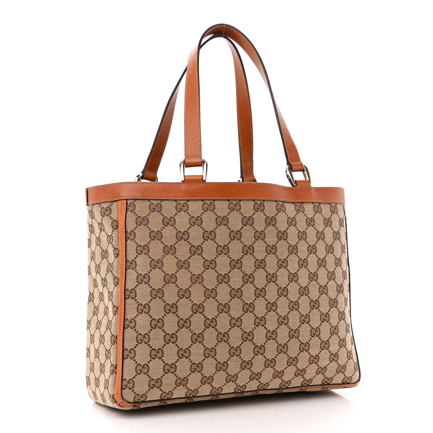 Monogram Abbey D Ring Tote Tan