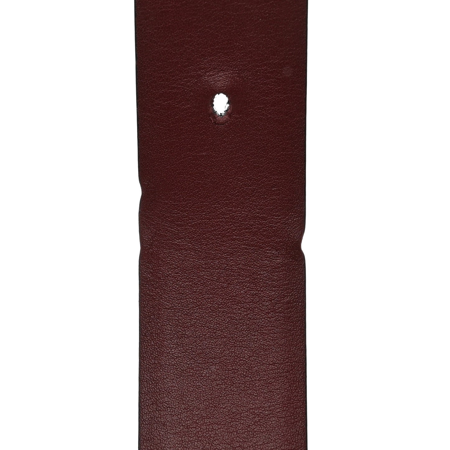 Calfskin CC Reversible Belt 75 30 Black Burgundy