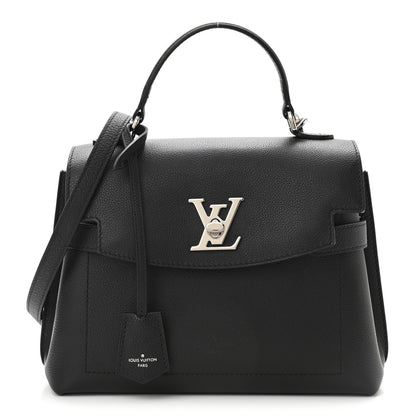 Louis Vuitton Calfskin Lockme Ever BB Black 1 of 9