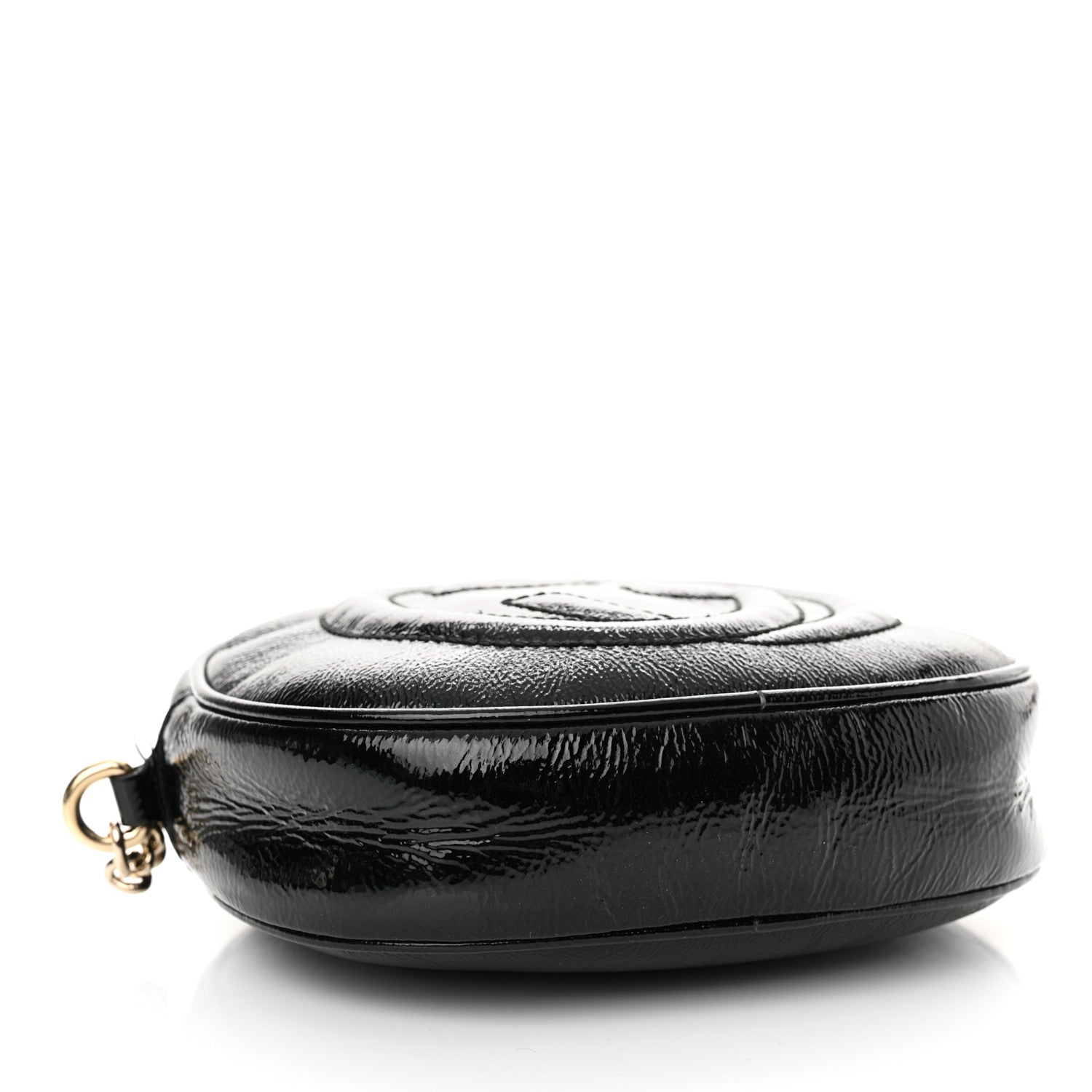 Gucci Patent Mini Soho Chain Bag Black 4 of 13