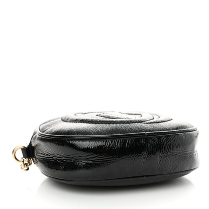 Gucci Patent Mini Soho Chain Bag Black 4 of 13