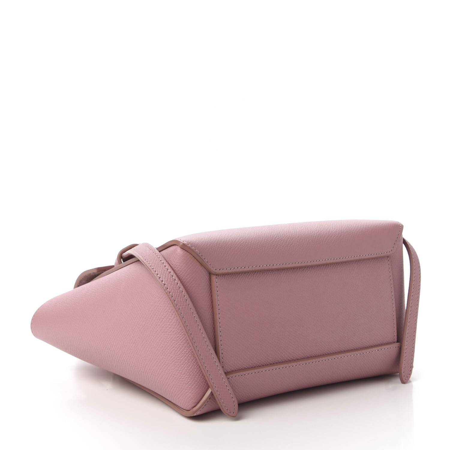 Celine Grained Calfskin Nano Belt Bag Antique Rose 4 of 9