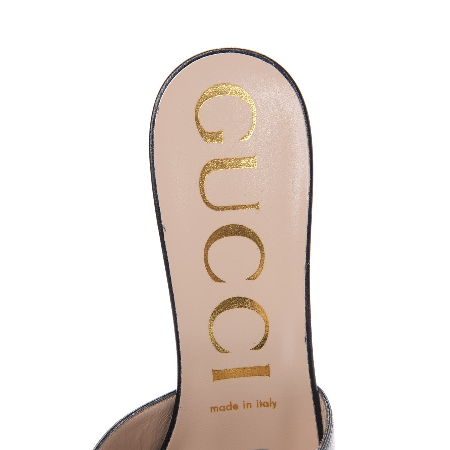 Gucci Malaga Kid Crystal Square G Madelyn Mules 39 Black 7 of 10