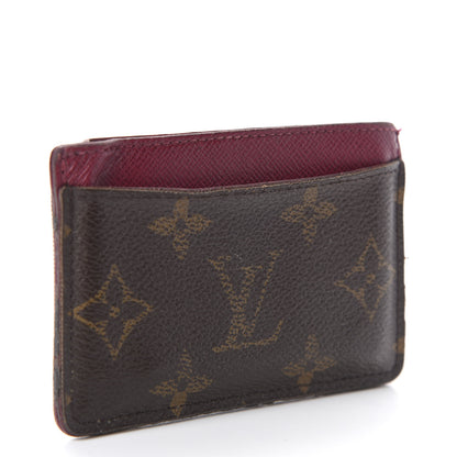 Louis Vuitton Monogram Card Holder Fuchsia 2 of 9