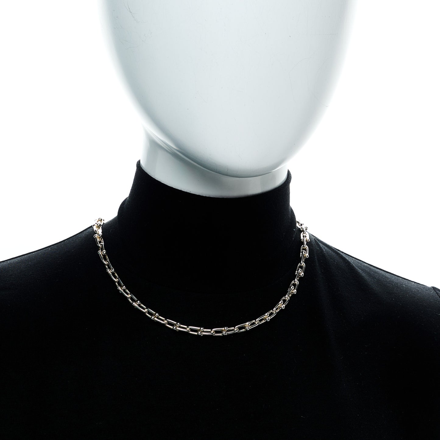 Sterling Silver Small HardWear Link Necklace