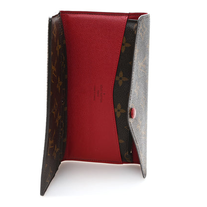 Louis Vuitton Monogram Josephine Wallet Red 5 of 7