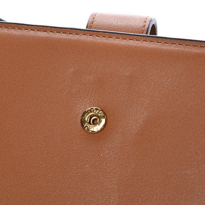 MCM Calfskin Patricia Strap Wallet Cognac 10 of 11