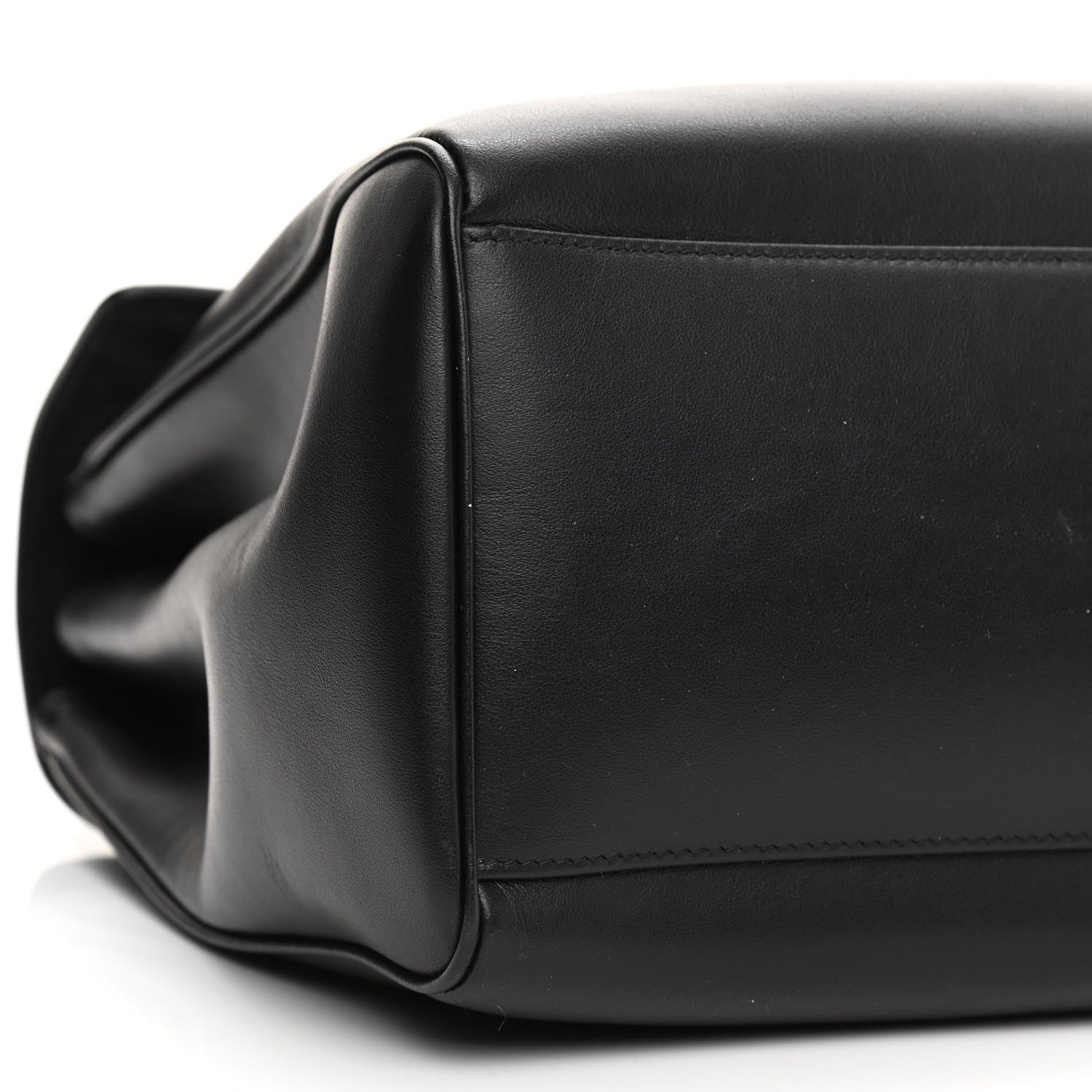 Celine Smooth Calfskin Medium Soft 16 Bag Black 9 of 10
