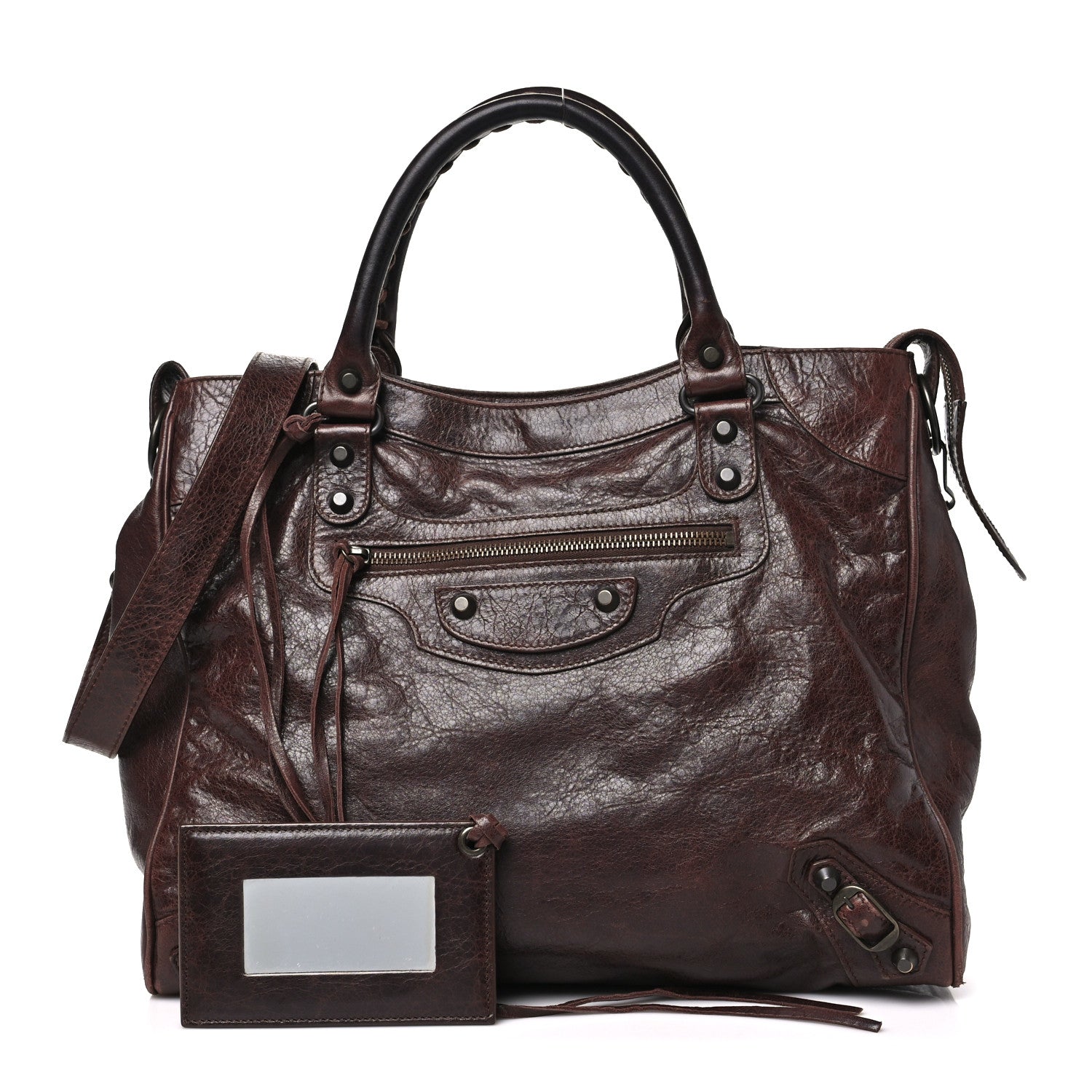Balenciaga Agneau Classic Hardware Velo Cigare Fonce 3 of 12