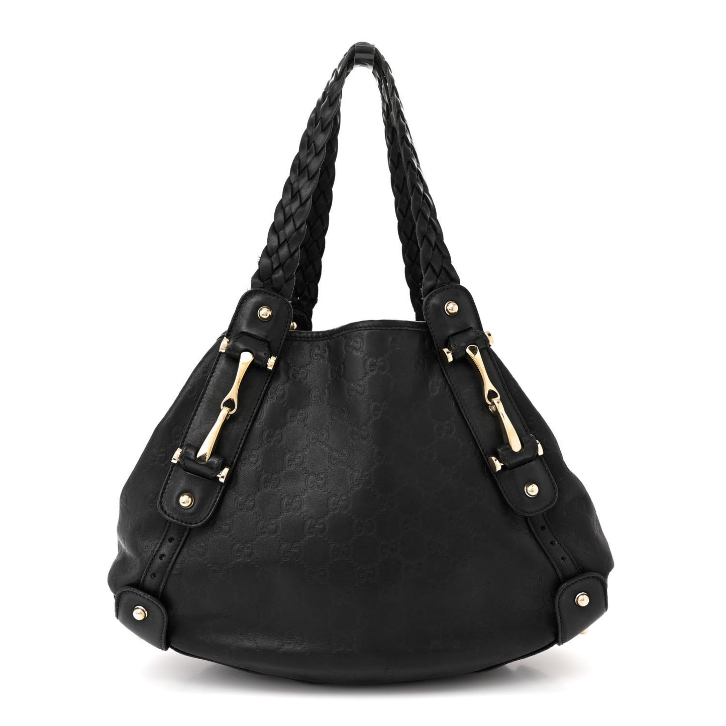 Guccissima Small Pelham Shoulder Bag Black