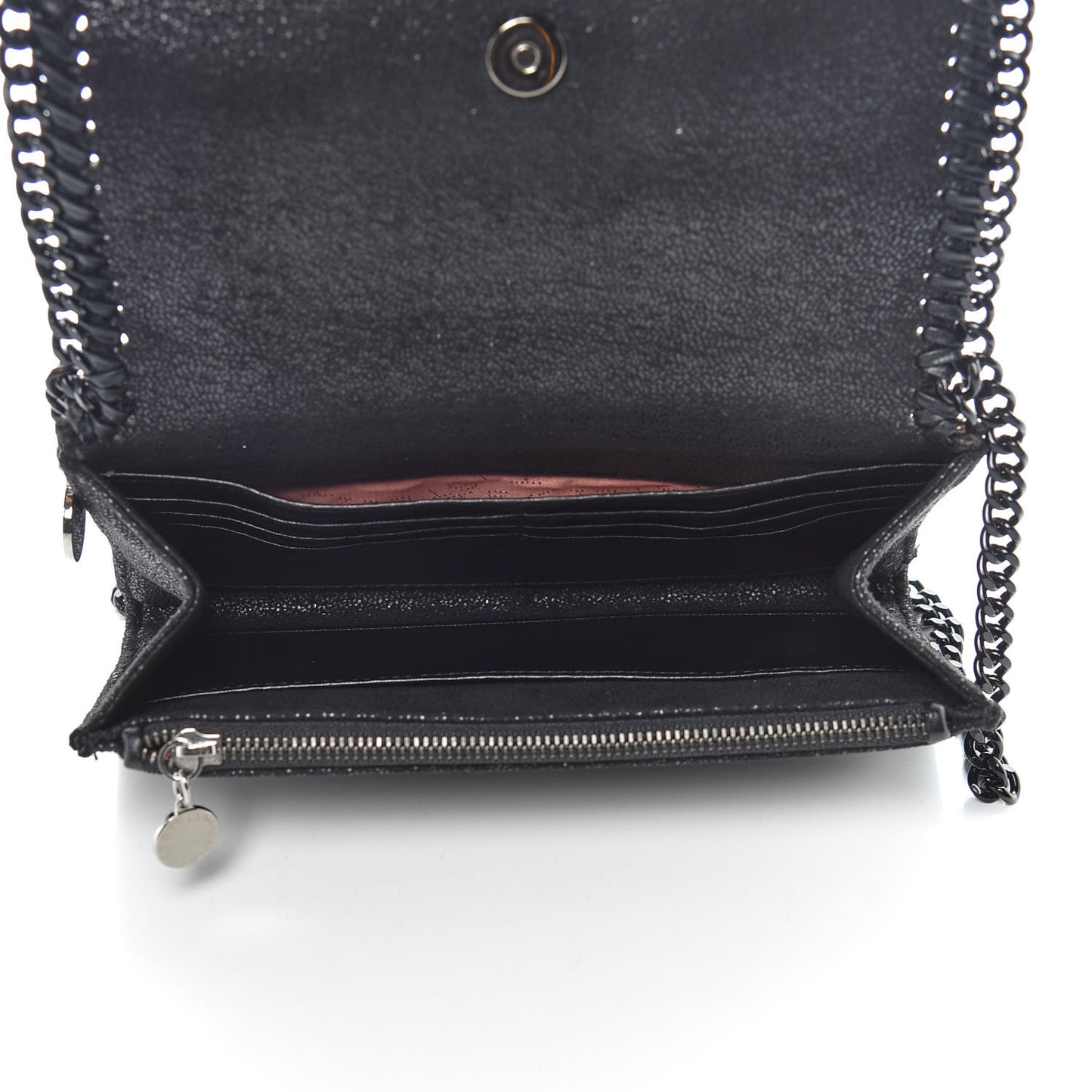 Shaggy Deer Falabella Crossbody Clutch Black