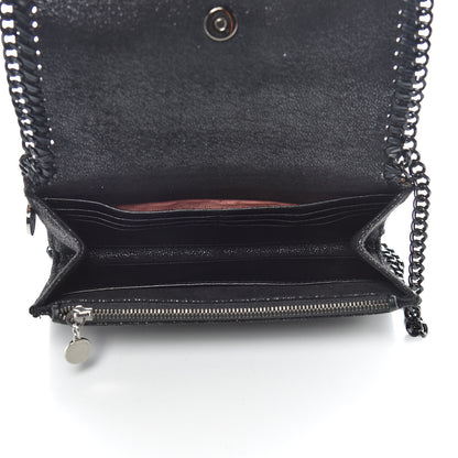 Stella McCartney Shaggy Deer Falabella Crossbody Clutch Black 7 of 9
