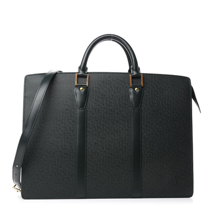 Louis Vuitton Taiga Lozan Briefcase Epicea 1 of 15
