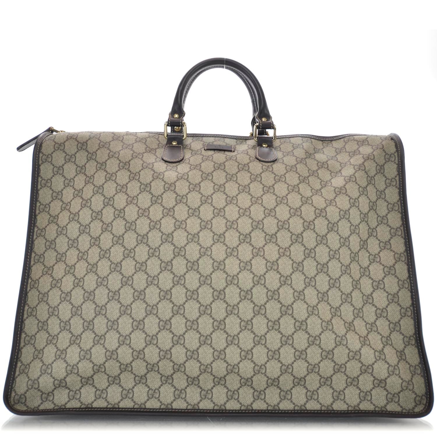 Gucci Coated Canvas Monogram Tote Ebony 1 of 11