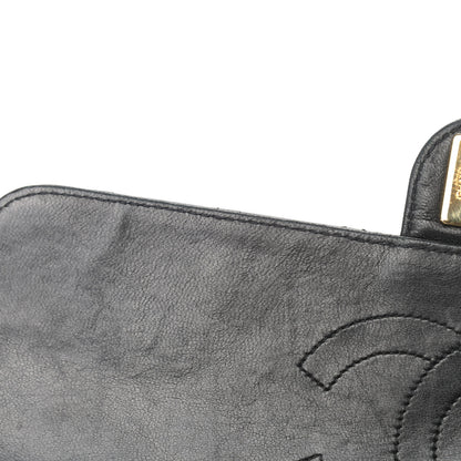 Chanel Lambskin Quilted Medium Single Flap Black 10 of 14
