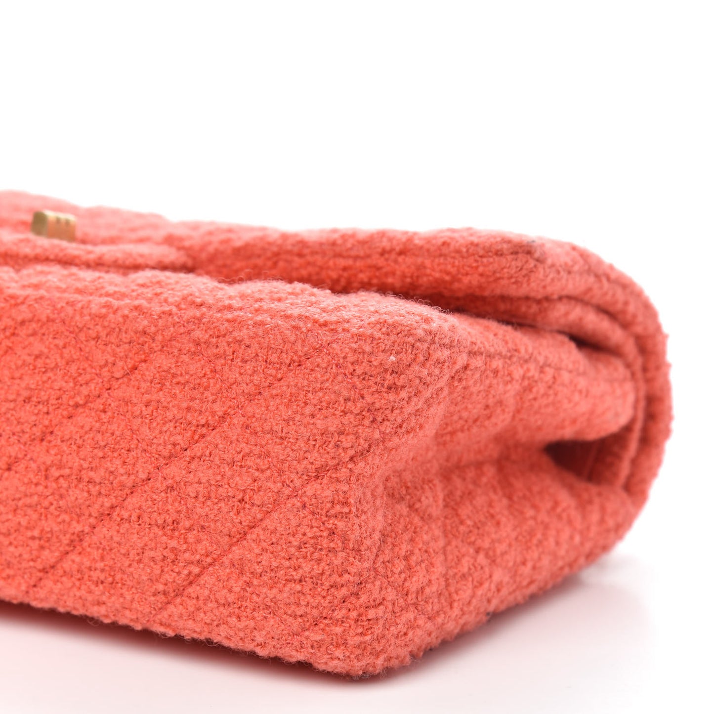 Wool Tweed Quilted 2.55 Reissue 225 Flap Coral