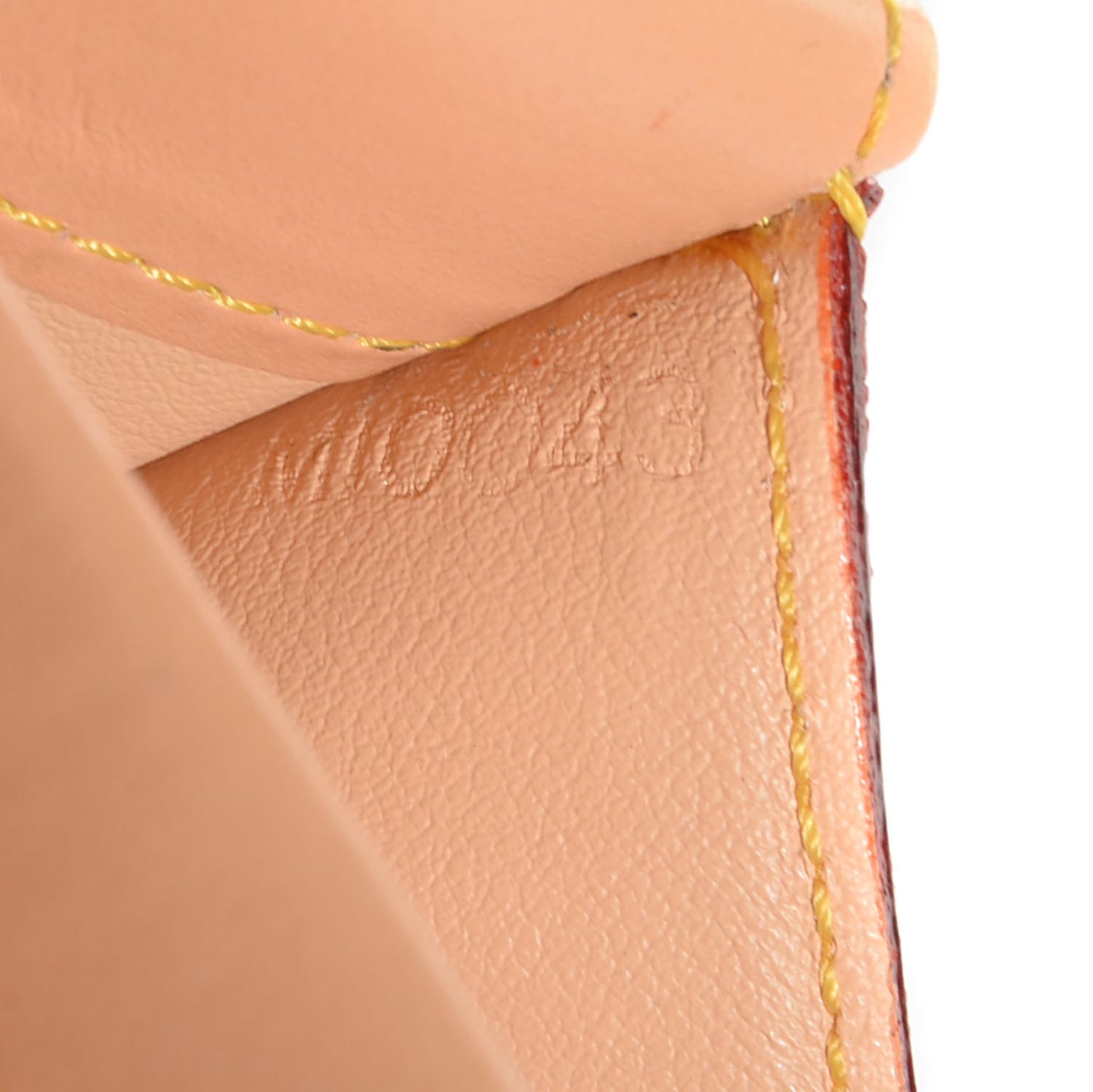 Monogram Multicolor Porte-Monnaie Plat Coin Purse White