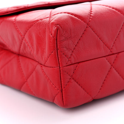 Chanel Calfskin Quilted In The Business Flap Bag Red 8 of 10
