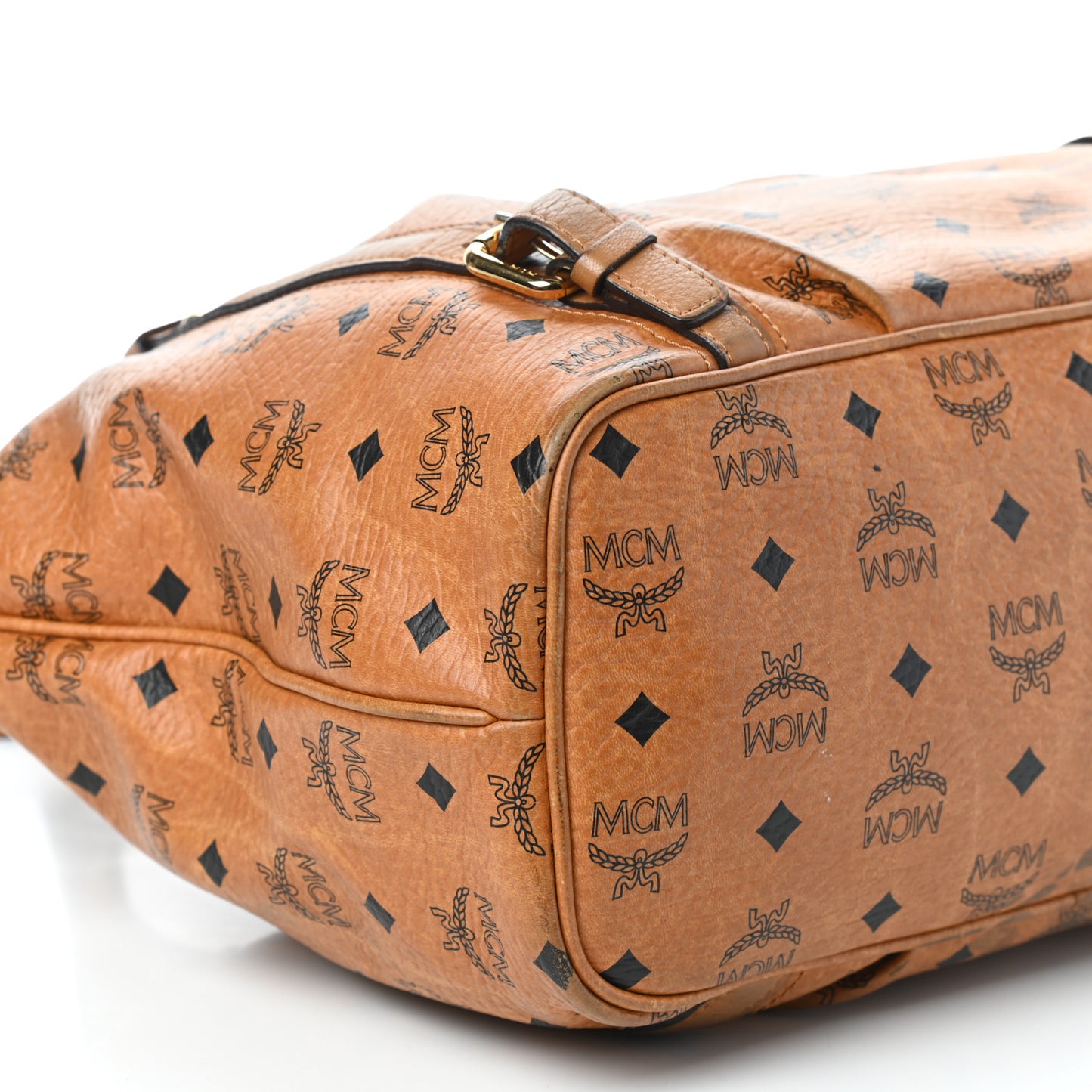 Visetos Medium Essentials Shopper Tote Cognac