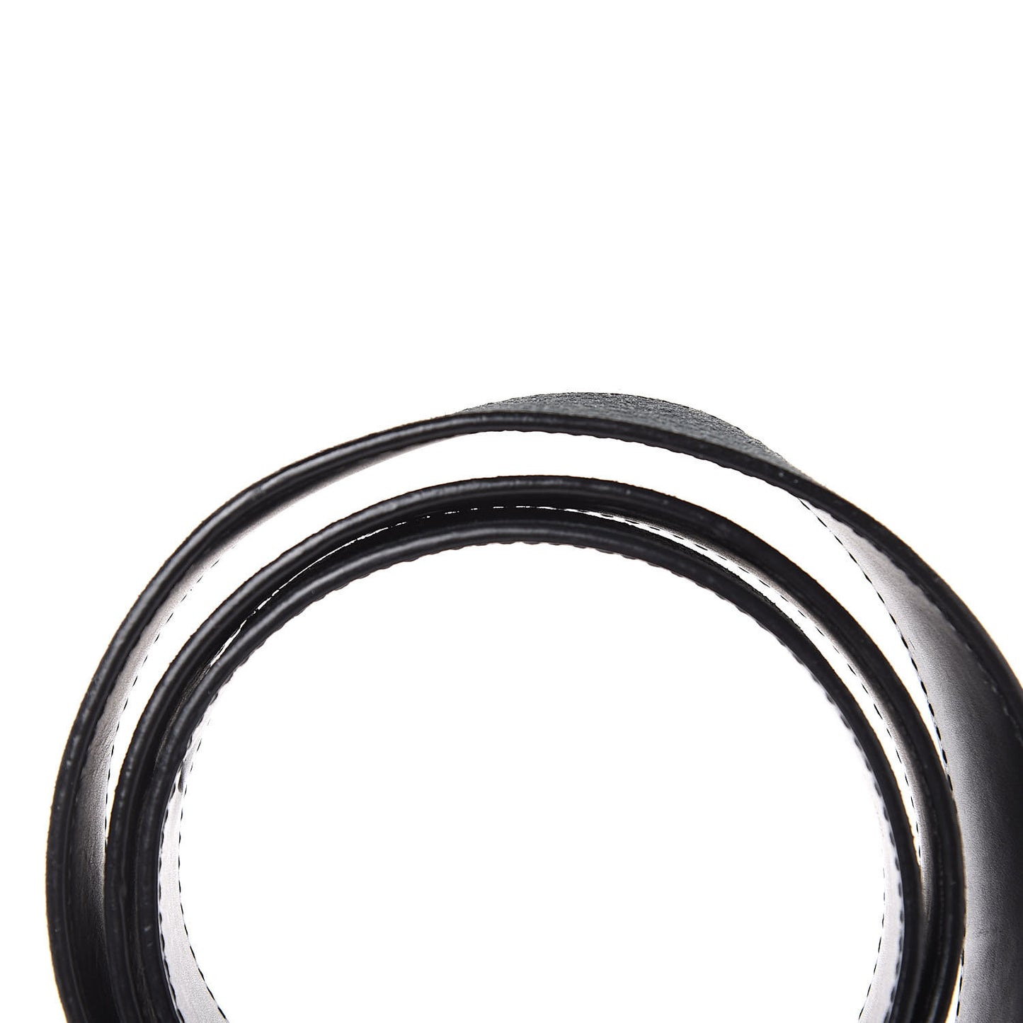 Suede Calfskin Mini Damier 40mm LV Initiales Belt 95 38 Black