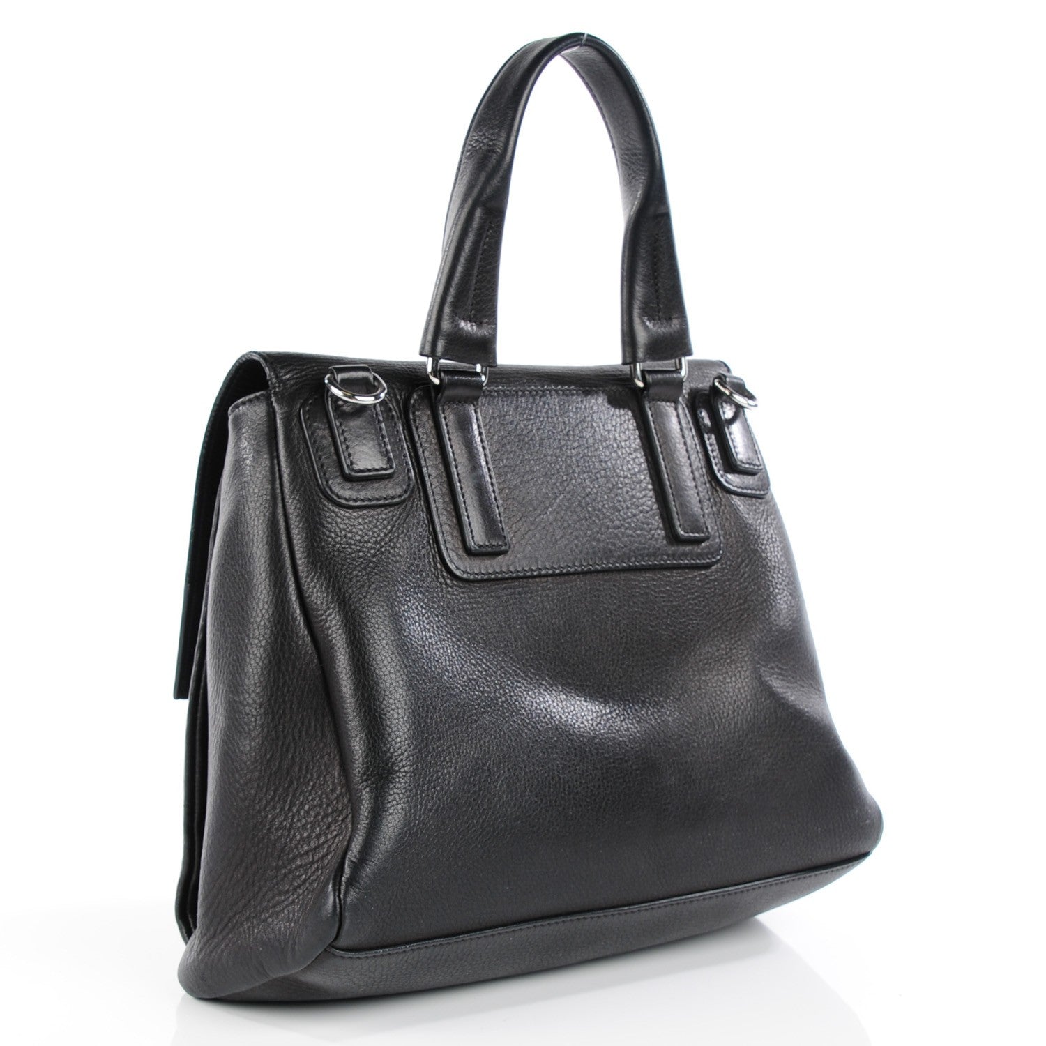 Givenchy Calfskin Small Pandora Pure Flap Bag Black 3 of 8