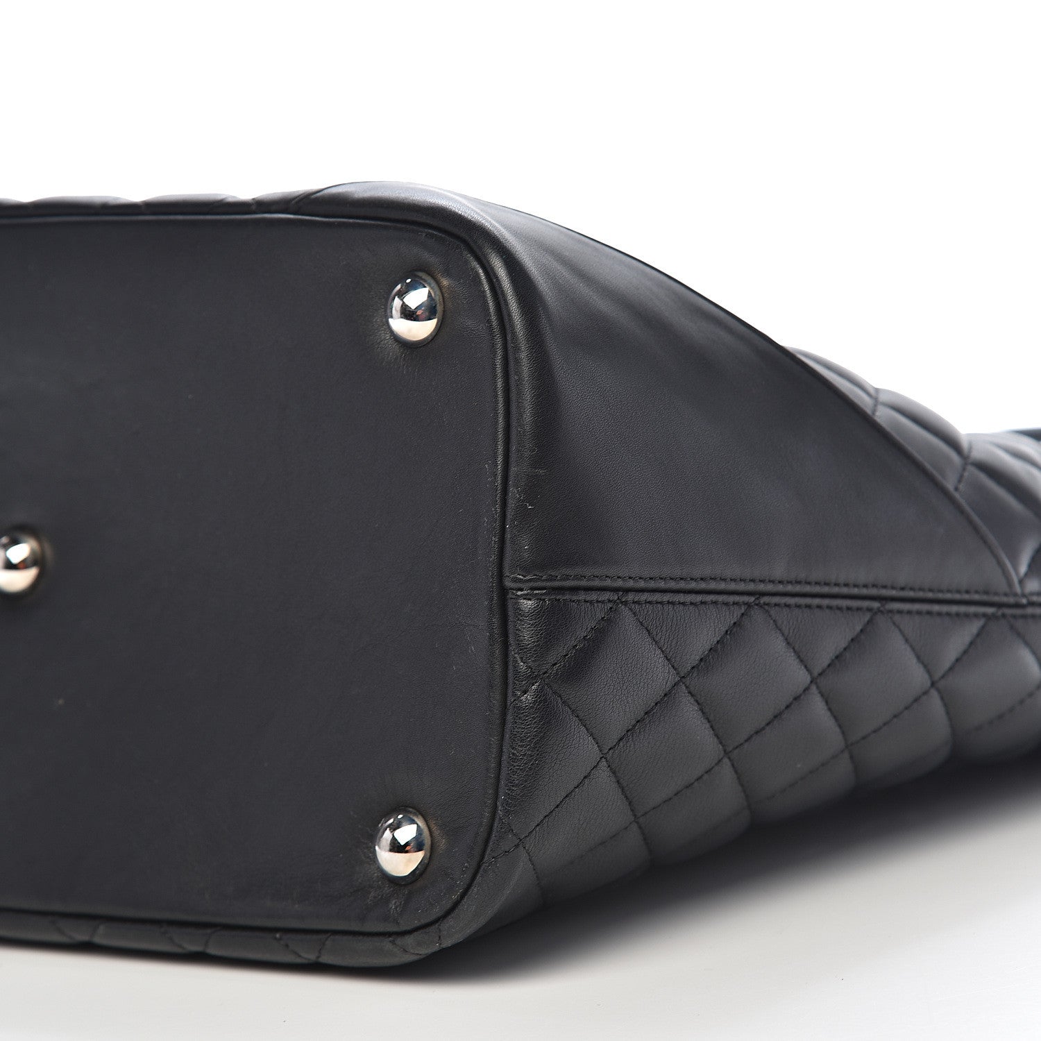 Chanel Calfskin Quilted Large Cambon Tote Black 14 of 16