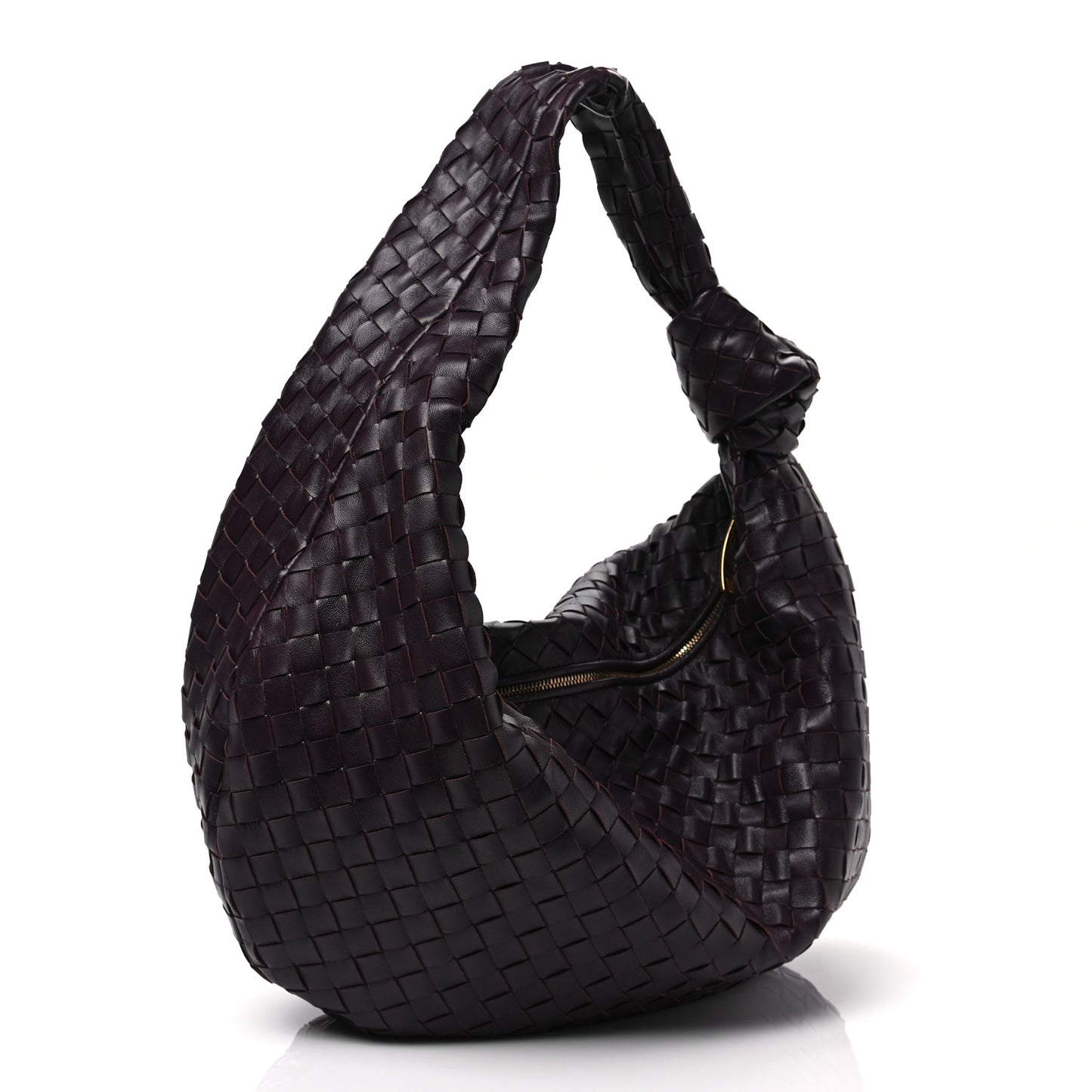 Nappa Intrecciato Medium Jodie Grape