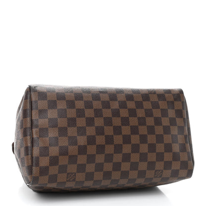 Louis Vuitton Damier Ebene Speedy 30 4 of 9
