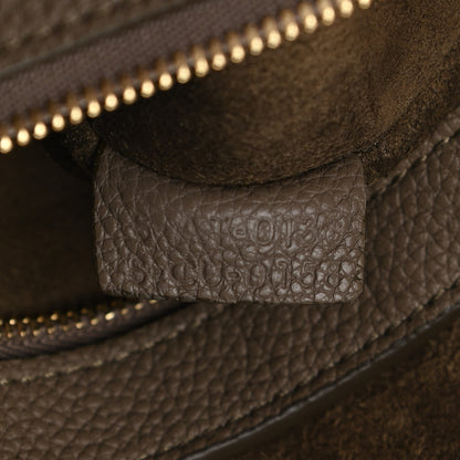 Celine Soft Grained Calfskin Small Belt Cabas Phantom Taupe 8 of 11