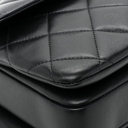 Chanel Lambskin Quilted Medium Trendy CC Flap Dual Handle Bag Black 11 of 15